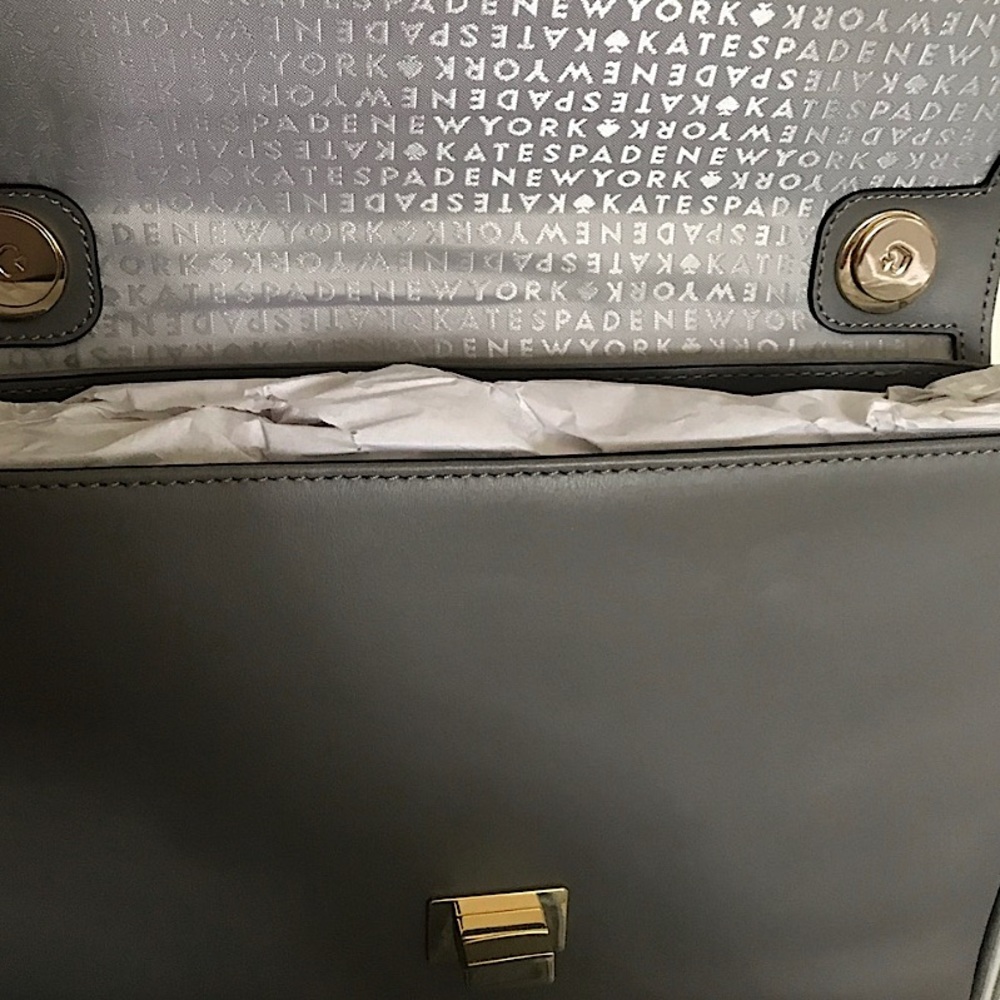 KATE SPADE chain shoulder leather bag purse - Picture 3 of 3